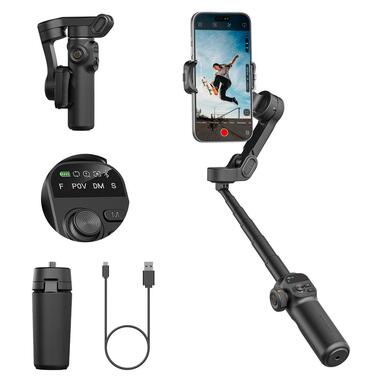 Трехосный стабилизатор AOCHUAN Professional Gimbal Stabilizer for Smartphone Smart X2 Black (SmartX2) фото №6