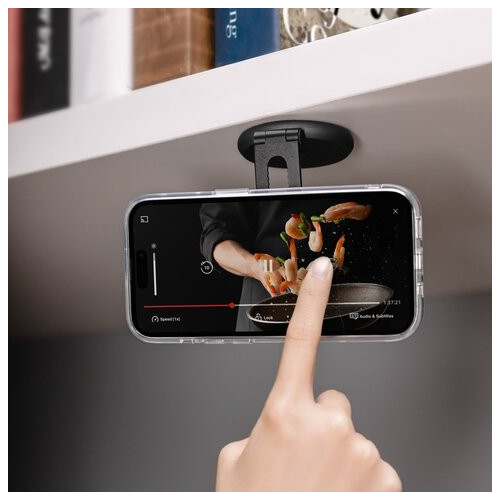 Тримач-підставка Switcheasy Orbit Magnetic для iPhone сіра (SPHIPH081SG22) фото №9