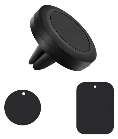 Магнітний автотримач для телефону XoKo RM-C10 Black фото №1