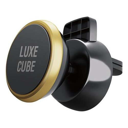 Тримач автомобільний Luxe Cube магнітний Black (90014811) (8886668686204) фото №1