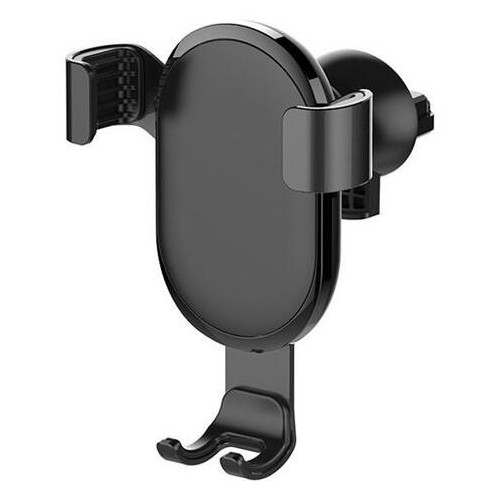 Держатель автомобильный СolorWay Metallic Gravity Holder Black (CW-CHG01-BK) фото №3