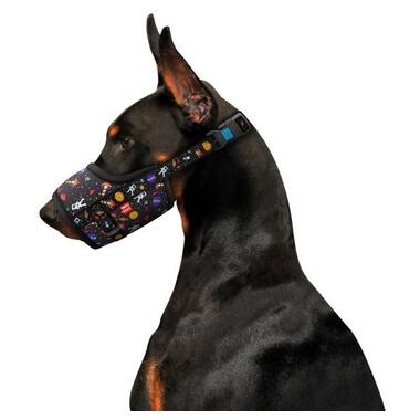 Намордник для собак WAUDOG Nylon, малюнок NASA, пластиковий фастекс, розмір 3, 25-34 см (5390) (4823089325200) фото №3