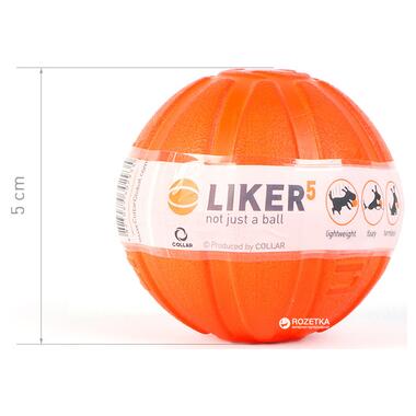 Іграшка для собак Liker М'ячик 5 см (6298) (4823089302935) фото №3