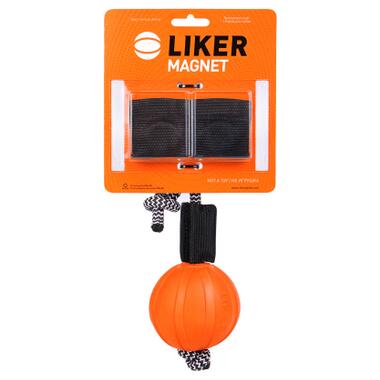 Іграшка для собак Liker Magnet М'ячик 7 см з комплектом магнітів (6290) (4823089301754) фото №2