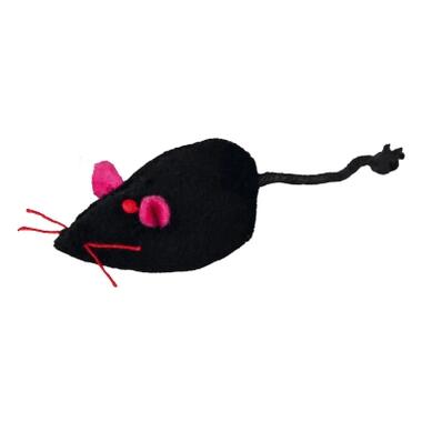Іграшка для котів Trixie Мишка з брязкальцем 4 см (4011905413914) фото №3