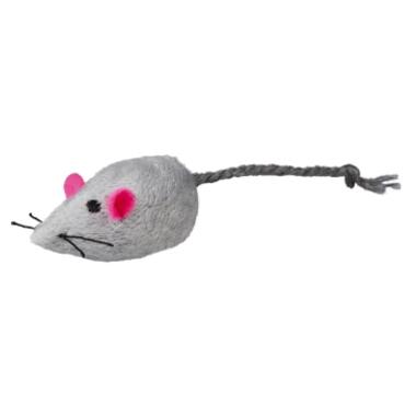 Іграшка для котів Trixie Мишка з брязкальцем 4 см (4011905413914) фото №2