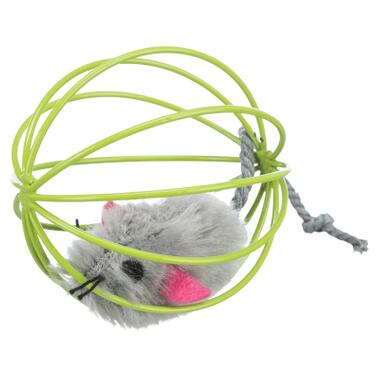 Іграшка для котів Trixie М'яч із мишкою 6 см (4011905411514) фото №4
