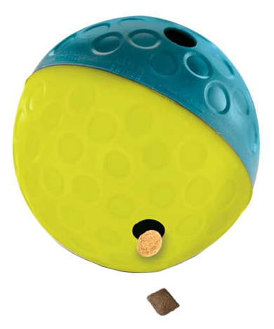 М'яч для собак Outward Hound Nina Treat Tumble Small для ласощів двоколірний 0700603673266 (no67326) фото №1
