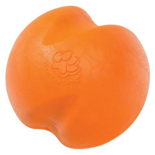 М'ячик для собак West Paw Jive Small Tangerine малий помаранчевий 6см 0747473735649 (ZG070TNG) фото №1