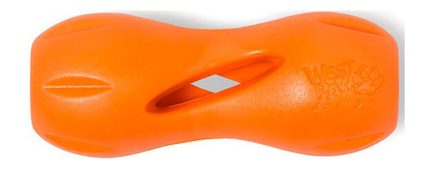 Іграшка для собак West Paw Qwizl Small Tangerine 14см 0747473757429 (ZG090TNG) фото №1