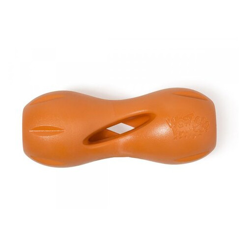 Іграшка для собак West Paw Qwizl Small Tangerine 14см 0747473757429 (ZG090TNG) фото №2
