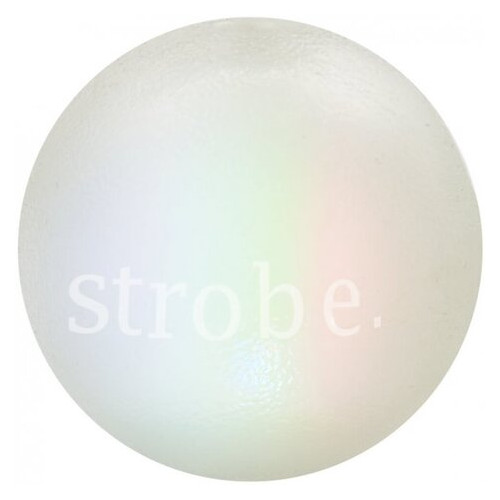 Іграшка для собак Planet Dog Strobe Ball білий (pd68805) фото №1