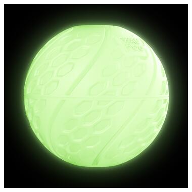 М`ячик світлонакопичувальний WAUDOG Fun з отвором для смаколиків, 7 см 6209 фото №4