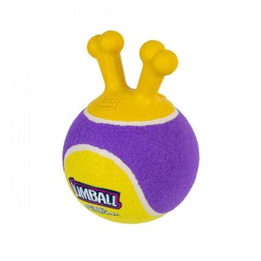 Іграшка для собак Великий тенісний м'яч GiGwi Jumball, латекс, гума, 18 см (2308) (4823089352206) фото №2
