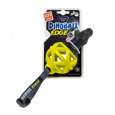 Іграшка для собак Динобол Т-рекс Едж GiGwi Push to mute, гума, 28 см (2329) (4823089351735) фото №1