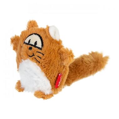 Іграшка для собак Лисичка з великою пищалкою GiGwi Plush, плюш, штучне хутро, 18 см (75220) (4823089351131) фото №2