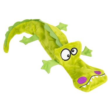 	Іграшка для собак Крокодил з 4-ма пищалками GiGwi Plush, плюш, 38 см 75021 фото №1