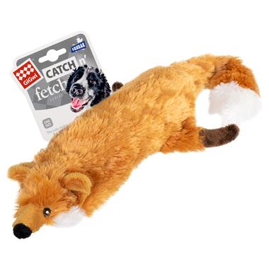Іграшка для собак Лиса з великою пищалкою GiGwi Catch & fetch, штучне хутро, 63 см 75016 фото №2