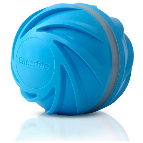 М'ячик для собак Cheerble Wickedball Cyclone Blue фото №1