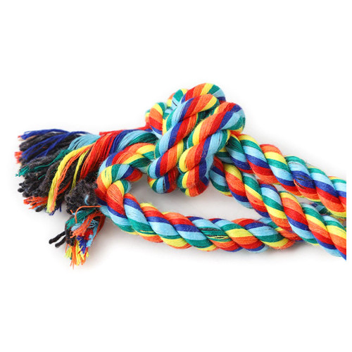 Іграшка мотузка для собак Taotaopets 031108 Multi Color Ver.1 домашніх тварин фото №4