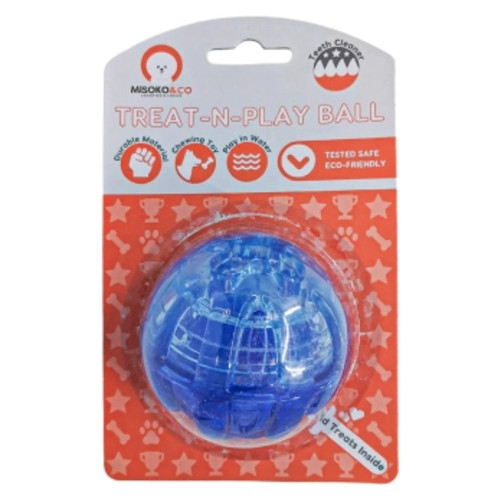 Іграшка для собак Misoko&CO М'яч для ласощів 8 см (blue) (SOLMISTR1000M) фото №3