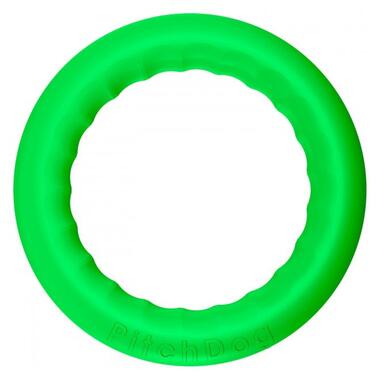 Кільце для апортування PitchDog 17, діаметр 17 см, салатовий (62365) (4823089302386) фото №2