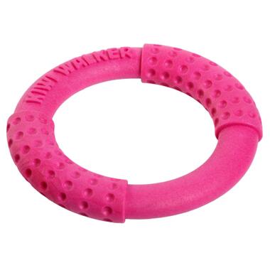 Іграшка для собак Kiwi Walker Кільце 13.5 см рожева (8596075002718) фото №1