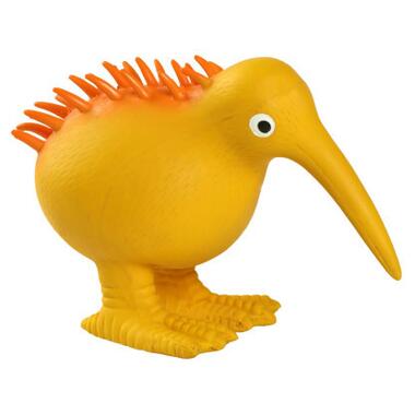 Іграшка для собак Kiwi Walker Птах ківі 8.5 см помаранчева (8596075000110) фото №1