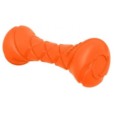 Ігрова гантель для апортування Collar PitchDog, довжина 19 см, діаметр 7 см оранжевий (62394) (4823089334226) фото №2