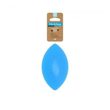 Ігровий м'яч для апортування Collar PitchDog, діаметр 9 см блакитний (62412) (4823089302560) фото №1