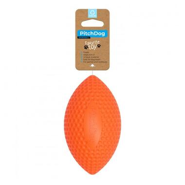 Ігровий м'яч для апортування Collar PitchDog, діаметр 9 см помаранчевий (62414) (4823089302577) фото №1