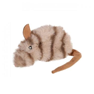 Іграшка для котів Мишка з котячою м'ятою GiGwi Catnip, штучне хутро, котяча м'ята, 10 см (75018) (4823089351056) фото №2
