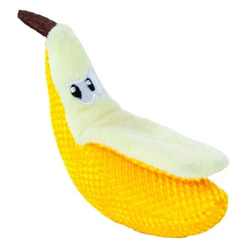 М'яка іграшка Petstages Dental Banana для чищення зубів жовтий 0700603678353 (pt67835) фото №1