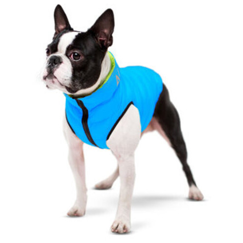 Двостороння курточка для собак Airy Vest S 30 Салатово блакитна (1608) фото №1