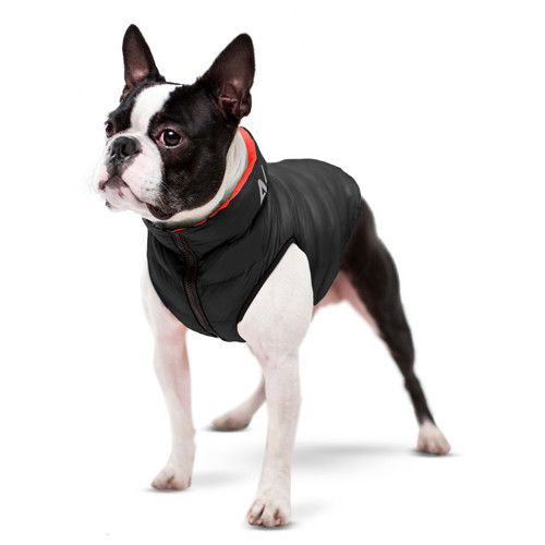 Курточка двостороння для собак Airy Vest XS30 Червоно-чорна (1589) фото №5