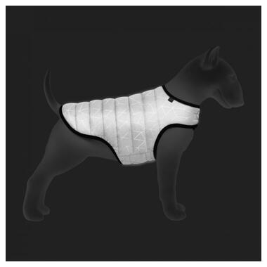 Курточка-накидка для собак WAUDOG Clothes світловідбивна, L, А 41 см, B 58-70 см, З 42-52 см (5498) (4823089358093) фото №2