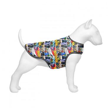 Курточка-накидка для собак WAUDOG Clothes, малюнок Бетмен комікс, XXS, А 23 см, B 29-36 см, З 14-20 см (501-4005) (4823089359113) фото №1