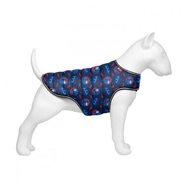 Курточка-накидка для собак WAUDOG Clothes, малюнок Бетмен червоно-блакитний, XXS, А 23 см, B 29-36 см, З 14-20 см (501-4003) (4823089359052) фото №1