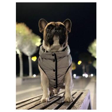 Курточка для собак WAUDOG Clothes світловідбивна, M47, 69-73 см, З 41-45 см (5380) (4823089339016) фото №8