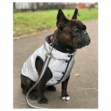 Курточка для собак WAUDOG Clothes світловідбивна, M47, 69-73 см, З 41-45 см (5380) (4823089339016) фото №6