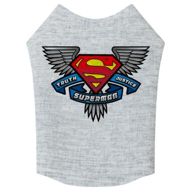 Борцівка для тварин WAUDOG Clothes Супермен, правда, справедливість XS22 (291-1021) фото №5