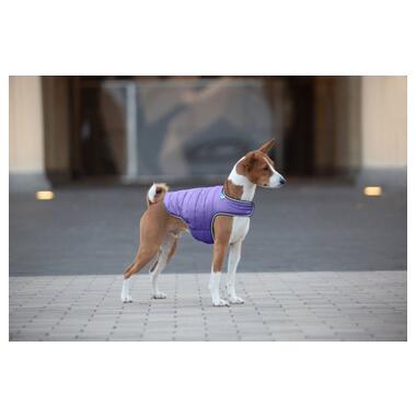 Курточка-накидка для собак AiryVest, XL, B 68-80 см, З 42-52 см фіолетовий (15459) (4823089348544) фото №5