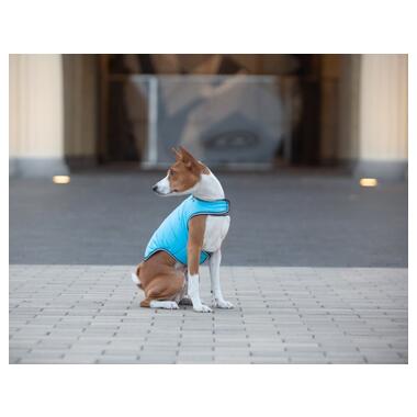 Курточка-накидка для собак AiryVest, XS, B 33-41 см, З 18-27 см блакитний (15412) (4823089348261) фото №7