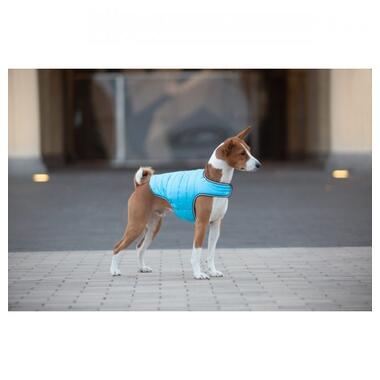 Курточка-накидка для собак AiryVest, XS, B 33-41 см, З 18-27 см блакитний (15412) (4823089348261) фото №6
