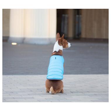 Курточка-накидка для собак AiryVest, XS, B 33-41 см, З 18-27 см блакитний (15412) (4823089348261) фото №8
