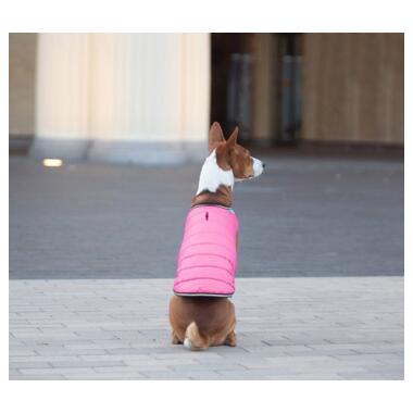 Курточка-накидка для собак AiryVest, M, B 52-62 см, З 37-46 см рожевий (15437) (4823089348469) фото №7