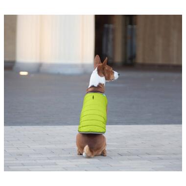 Курточка-накидка для собак AiryVest, XXS, B 29-36 см, З 14-20 см салатовий (15405) (4823089348377) фото №7