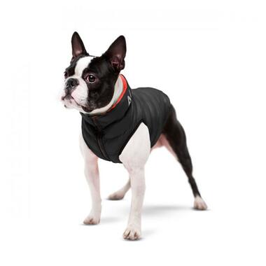 Курточка для собак AiryVest двостороння, розмір M 45, червоно-чорна (1580) (4823089302898) фото №3