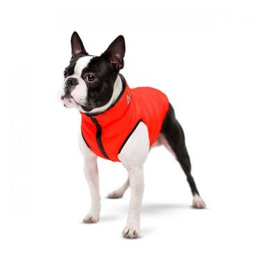 Курточка для собак AiryVest двостороння, розмір M 45, червоно-чорна (1580) (4823089302898) фото №2