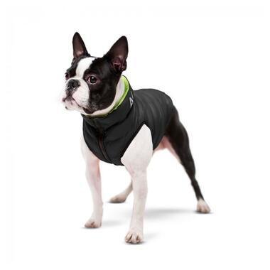 Курточка для собак AiryVest двостороння, розмір XS 22, салатово-чорна (1716) (4823089304724) фото №4